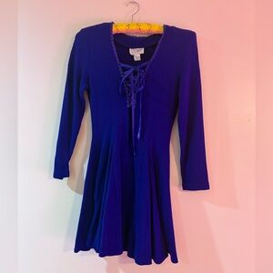 Vintage Stefano Worldwide mini dress with shoulder pads